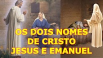 Os 2 nomes de Cristo: Jesus e Emanuel Culto 25 12 2024