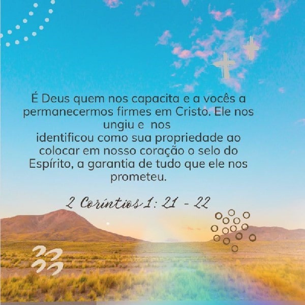 2 Coríntios 1:21-22