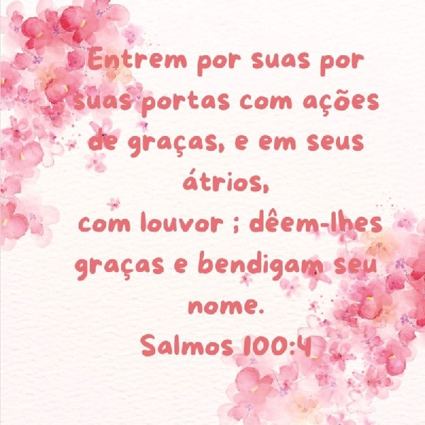 Salmos 100:4