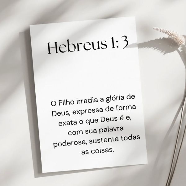 Hebreus 1:3